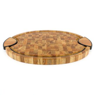 Oak End Grain Cheese Board - SAUCIER
