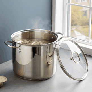 Copper-Core Stock Pot, 8 qt