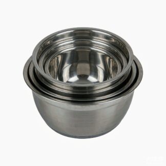 Stainless Steel Mixing Bowl Set 5 Piece - SAUCIER